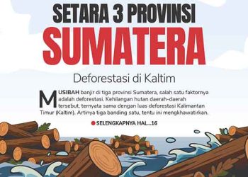Setara 3 Provinsi Sumatera