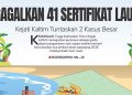 Gagalkan 41 Sertifikat Laut