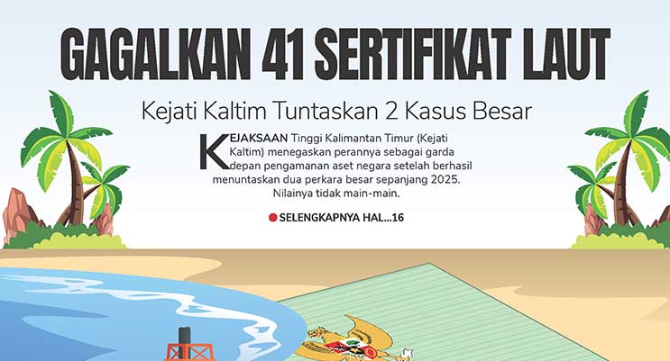 Gagalkan 41 Sertifikat Laut