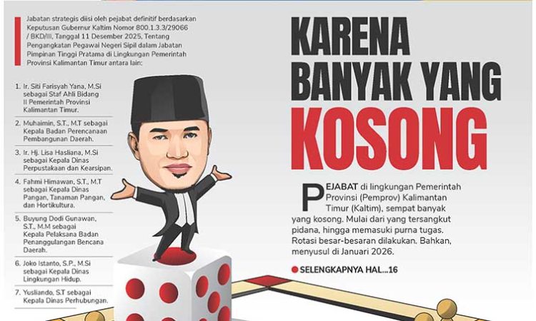 Karena Banyak Yang Kosong
