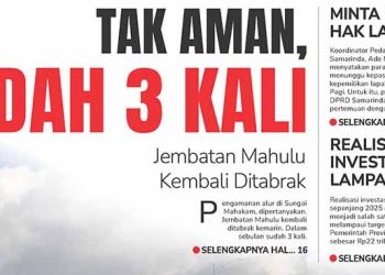 Tak Aman, Sudah 3 Kali