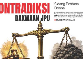 Kontradiksi Dakwaan JPU, Sidang Perdana Donna