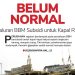 Belum Normal, Penyaluran BBM Subsidi untuk Kapal Rakyat