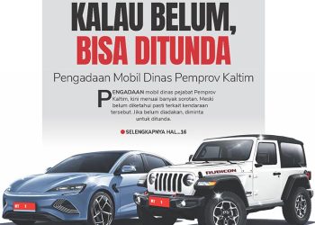 Kalau Belum, Bisa Ditunda, Pengadaan Mobil Dinas Pemprov Kaltim