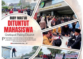 Rudy Mas’ud Dituntut Mahasiswa, Gratispol Paling Disorot