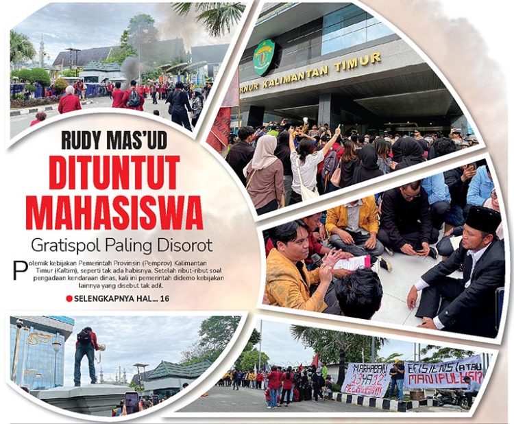 Rudy Mas’ud Dituntut Mahasiswa, Gratispol Paling Disorot