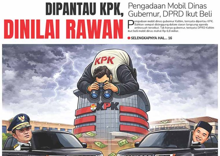 Dipantau KPK, Dinilai Rawan, Pengadaan Mobil Dinas Gubernur, DPRD Ikut Beli