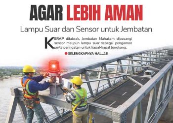 Agar Lebih Aman, Lampu Suar dan Sensor untuk Jembatan