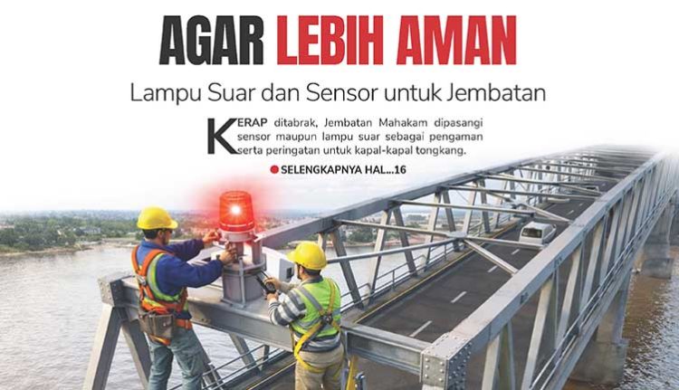 Agar Lebih Aman, Lampu Suar dan Sensor untuk Jembatan