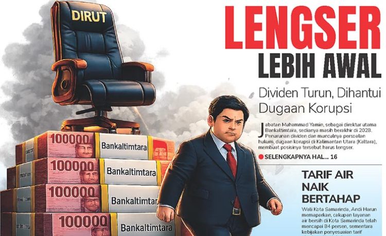 Lengser Lebih Awal, Dividen Turun, Dihantui Dugaan Korupsi