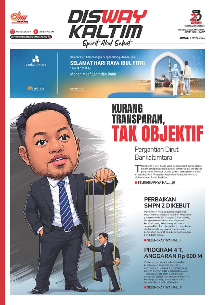 Koran Digital Disway Kaltim - 3 April 2026