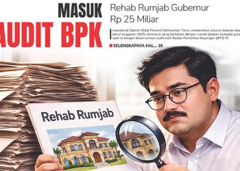 Masuk Audit BPK Rehab, Rumjab Gubernir Rp 25 Miliar