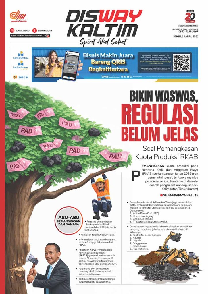 Koran Digital Disway Kaltim - 20 April 2026