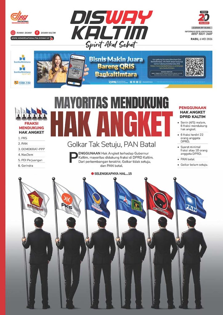 Koran Digital Disway Kaltim - 6 Mei 2026