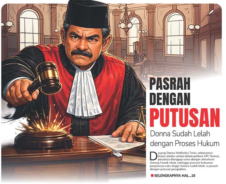 Pasrah Dengan Putusan, Donna Sudah Lelah dengan Proses Hukum