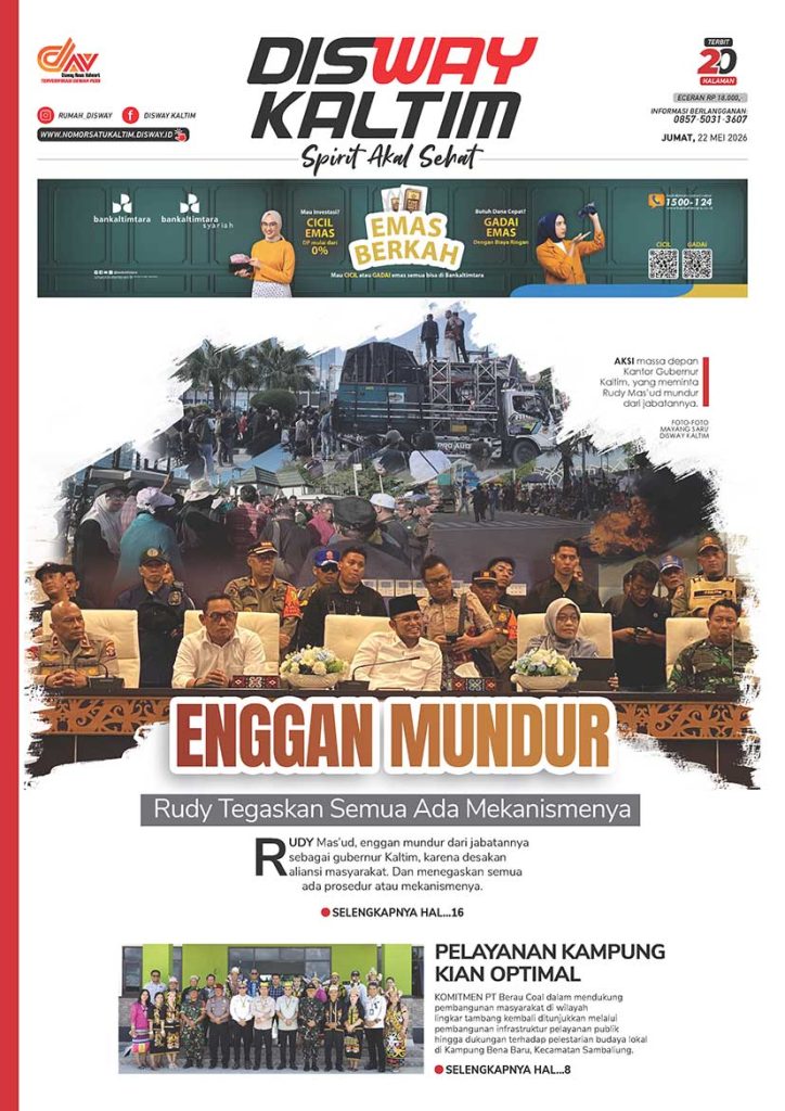 Koran Digital Disway Kaltim - 22 Mei 2026