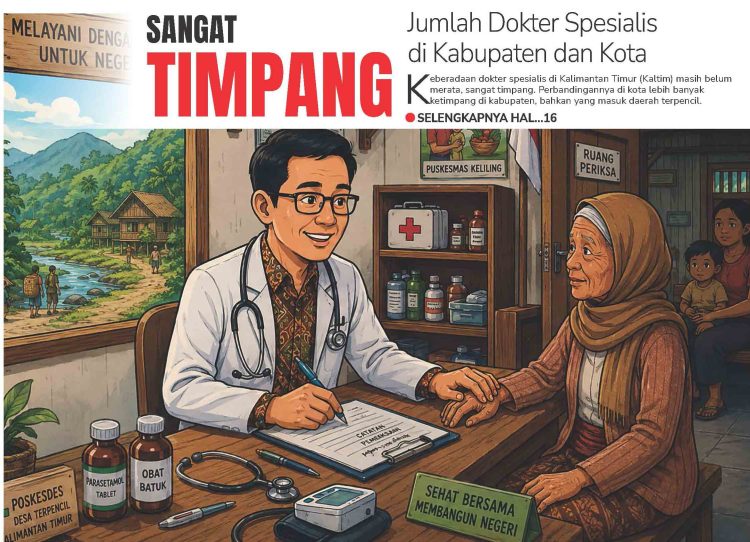Sangat Timpang, Jumlah Dokter Spesialis di Kabupaten dan Kota