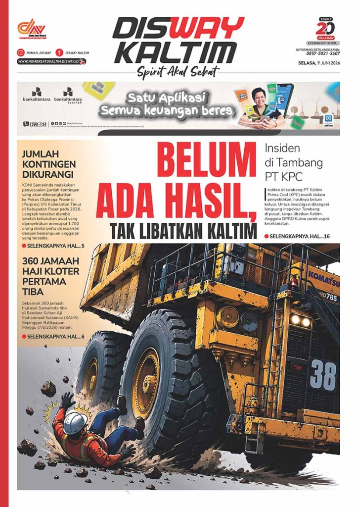 Koran Digital Disway Kaltim - 9 Juni 2026