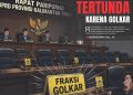 Tertunda Karena Golkar, Rapat Paripurna usulan Hak Angket