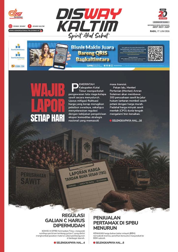 Koran Digital Disway Kaltim - 17 Juni 2026