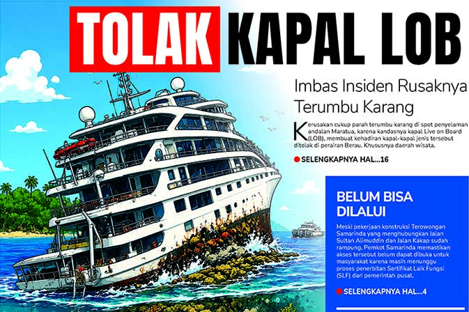 Tolak Kapal LOB, Imbas Insiden Rusaknya Terumbu Karang