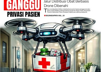 Ganggu Privasi Pasien, Jalur Distribusi Obar Berbasis Drone Dibenahi