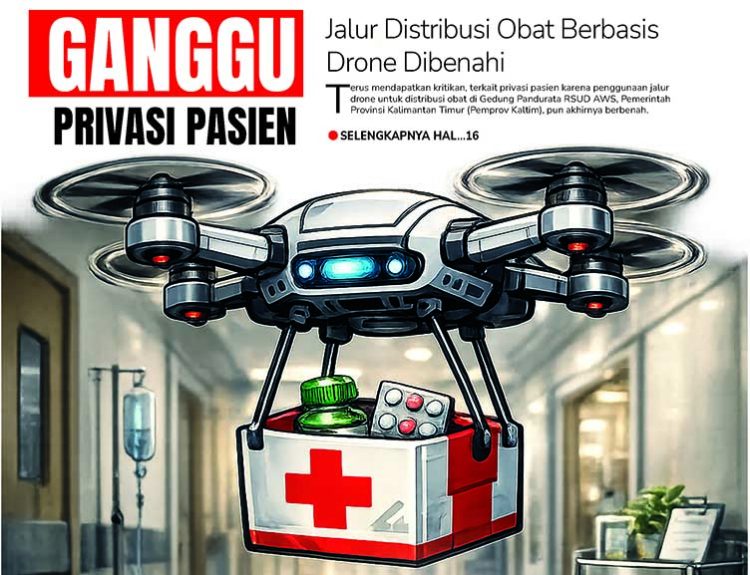 Ganggu Privasi Pasien, Jalur Distribusi Obar Berbasis Drone Dibenahi