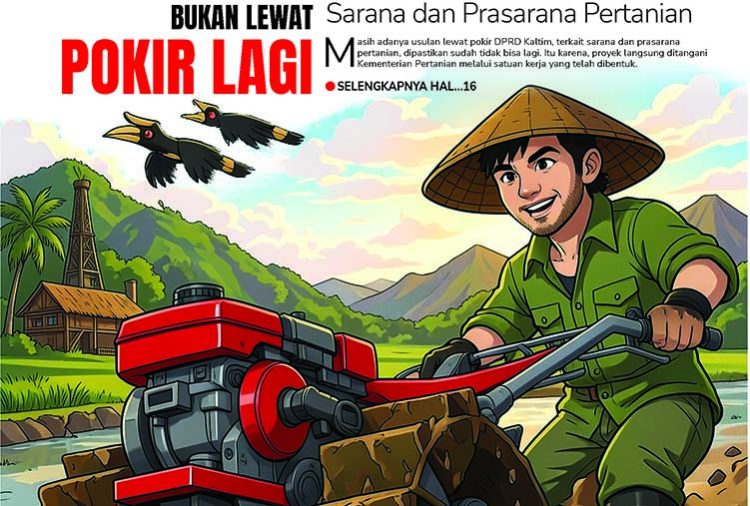 Bukan Lewat Pokir Lagi, Sarana dan Prasarana Pertanian