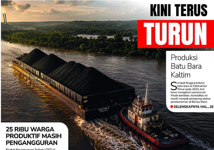 Kini Terus Turun, Produksi Batu Bara Kaltim