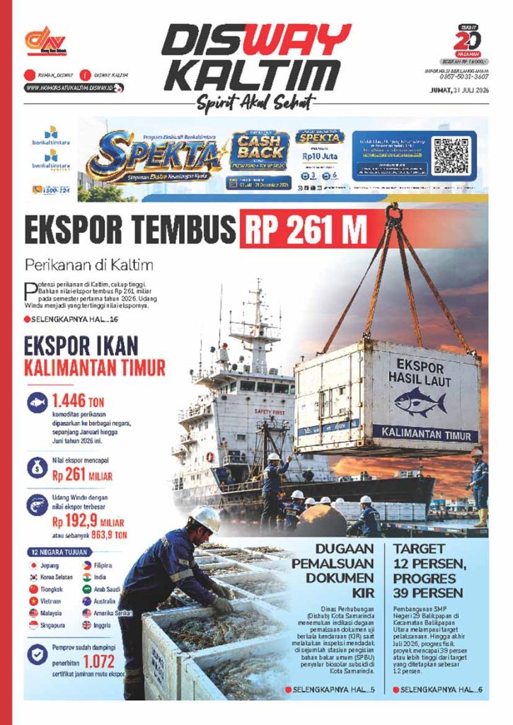 Koran Digital Disway Kaltim - 31 Juli 2026