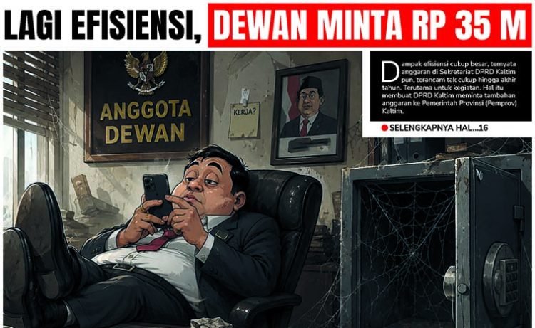 Lagi Efisiensi, Dewan Minta Rp 35 M