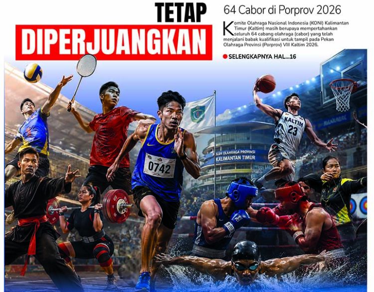 Tetap Diperjuangkan, 64 Cabor di Porprov 2026
