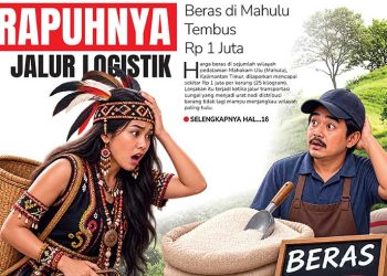 Rapuhnya Jalur Logistik, Beras di Mahulu Tembus Rp 1 Juta
