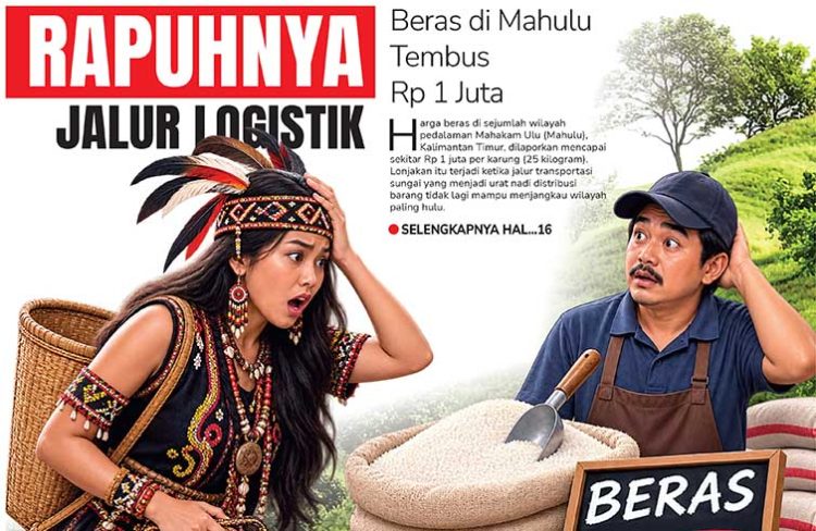 Rapuhnya Jalur Logistik, Beras di Mahulu Tembus Rp 1 Juta