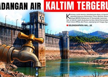 Cadangan Air Kaltim Tergerus