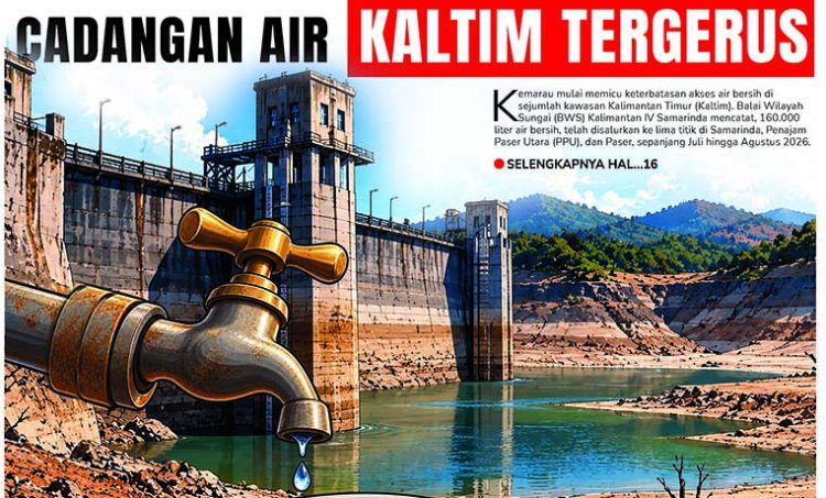 Cadangan Air Kaltim Tergerus