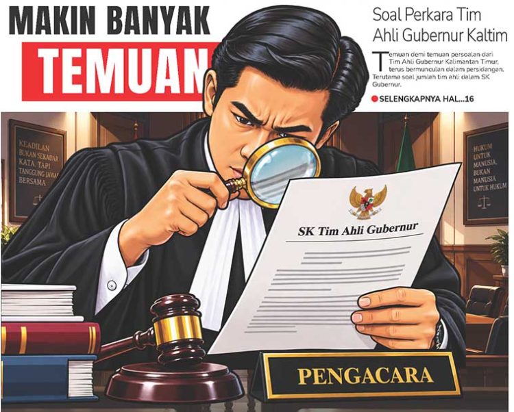 Makin Banyak Temuan, Soal Perkara Tim Ahli Gubernur Kaltim