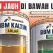 Selalu Jauh di Bawah Usulan, Kuota BBM bersubsidi di Kaltim